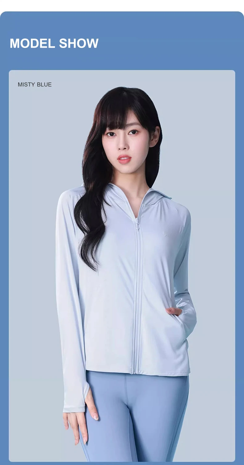 GOLDEN CAMEL Cape Sun Protection Clothing Anti-ultraviolet Breathable Ice Silk Quick-drying Skin Tights Sun Protection Jacket
