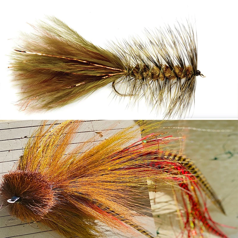 New Ewing Feather Rooster Saddle Woolly Bugger Feather Pack 5 Optional Colors Streamer Fly Pattern Special Fly Tying Feathers