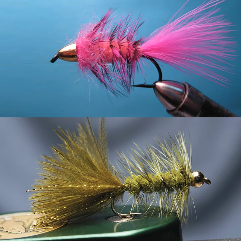 New Ewing Feather Rooster Saddle Woolly Bugger Feather Pack 5 Optional Colors Streamer Fly Pattern Special Fly Tying Feathers
