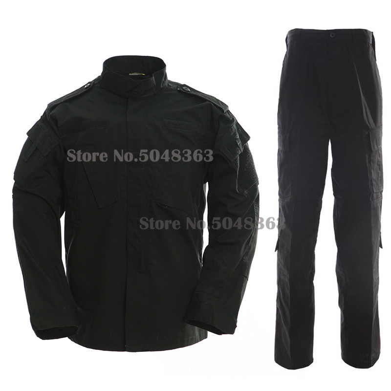 Tactical Uniform Outdoor Camouflage Airsoft Jacket Clothes Combat BDU Camo Hunting Suit Training Jacket and Pants