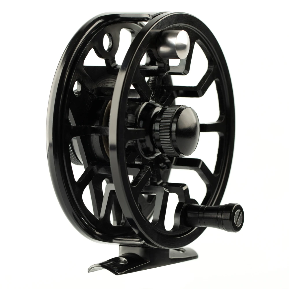 HERCULES Fly Fishing Reel CNC-machined Aluminum Alloy Body for Trout Bass 3/4 5/6 Fly Reels Fishing Tackle