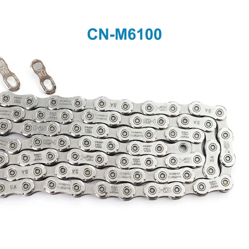 SHIMANO DEORE CN M6100 XT M8100 SLX M7100 DEORE M6100 Chain 12s MTB Bicycle Chain 116L 124L 126L 118/126 Link WITH QUICK LINK