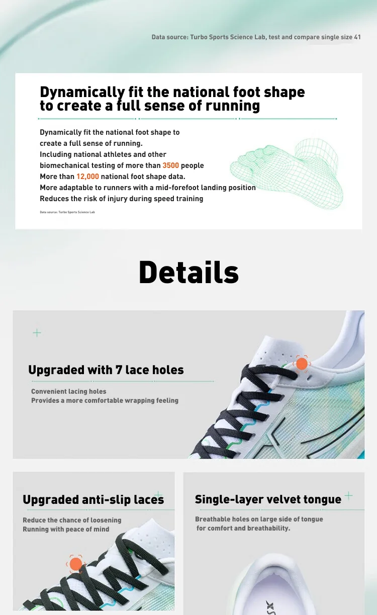 Xtep 260X Running Shoes For Men  Spring Non-Slip Men's Sports Shoes Rebound Cushion Breathable Ourdoor Sneakers 976119110053