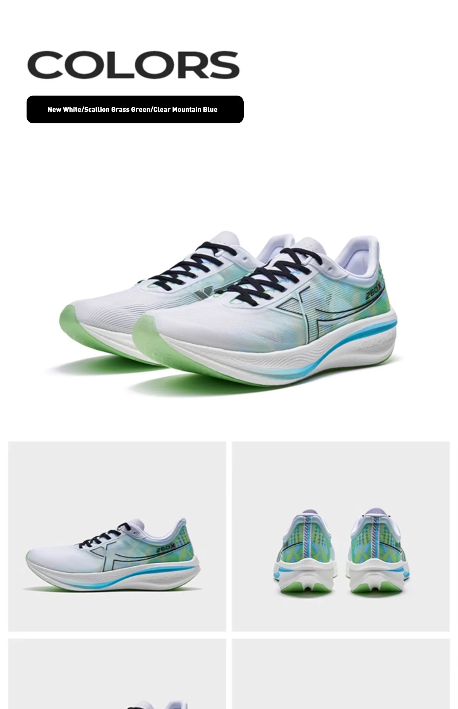 Xtep 260X Running Shoes For Men  Spring Non-Slip Men's Sports Shoes Rebound Cushion Breathable Ourdoor Sneakers 976119110053