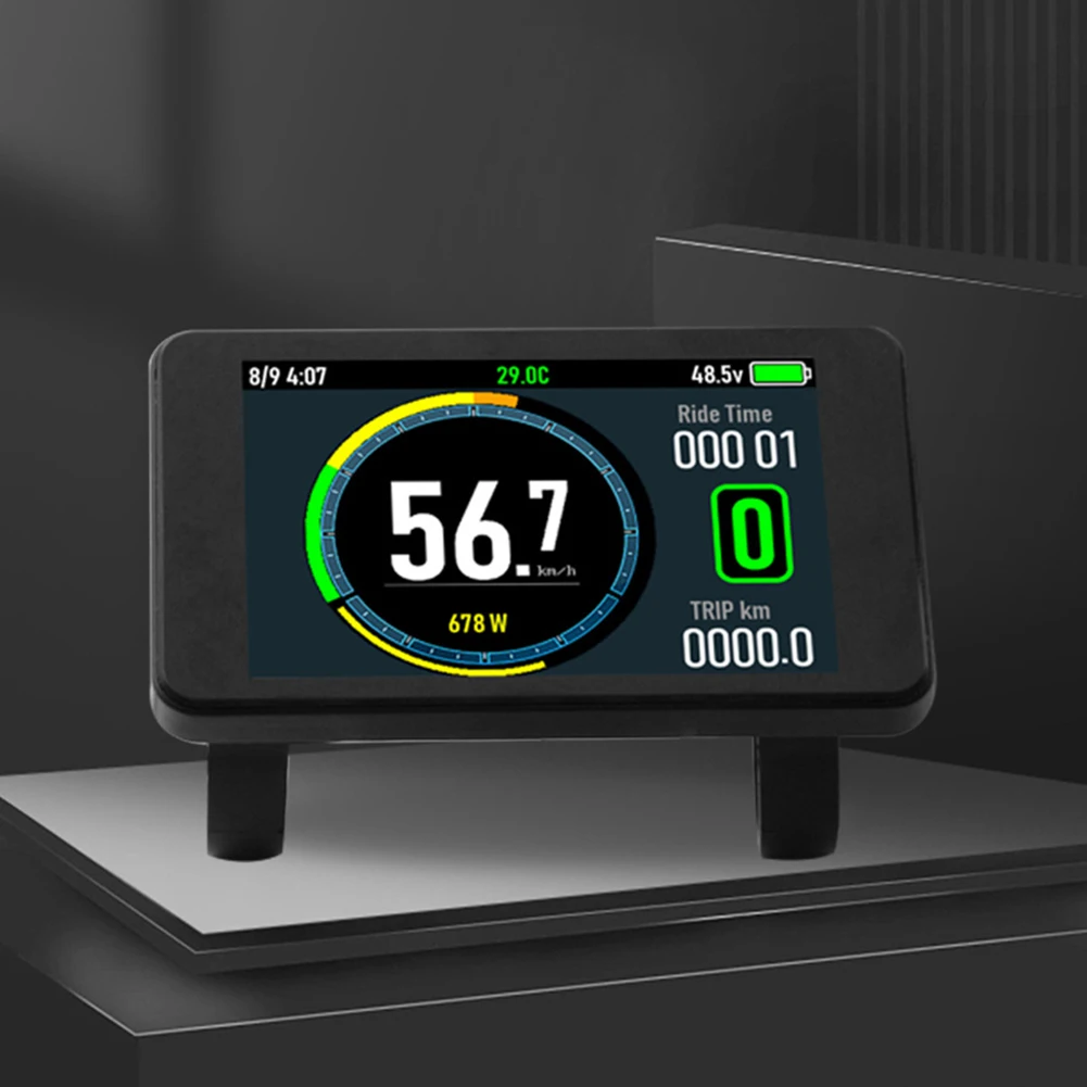 Stay Informed While Riding with For 24V7For 2V EBike T8 Colorful LCD Display for For 2 5S KDS Bafang v5 For 2 KT Protocol