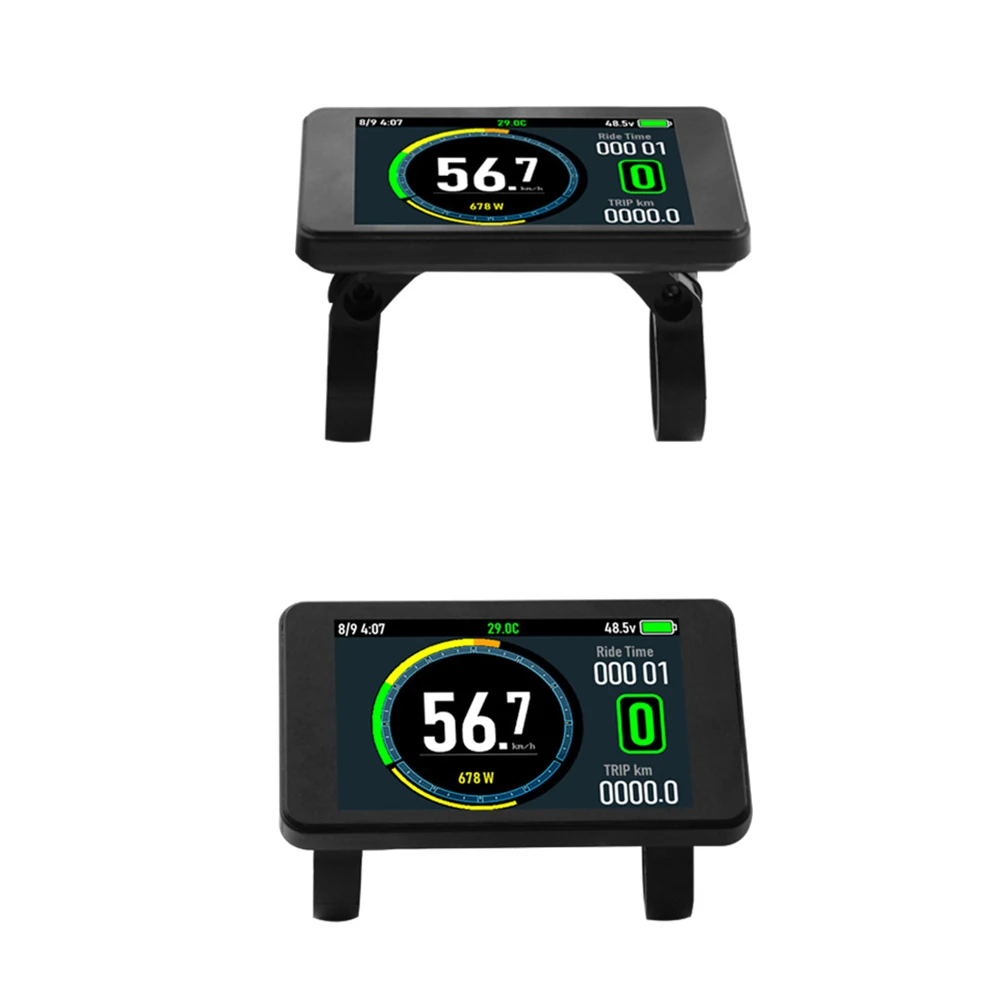 Stay Informed While Riding with For 24V7For 2V EBike T8 Colorful LCD Display for For 2 5S KDS Bafang v5 For 2 KT Protocol