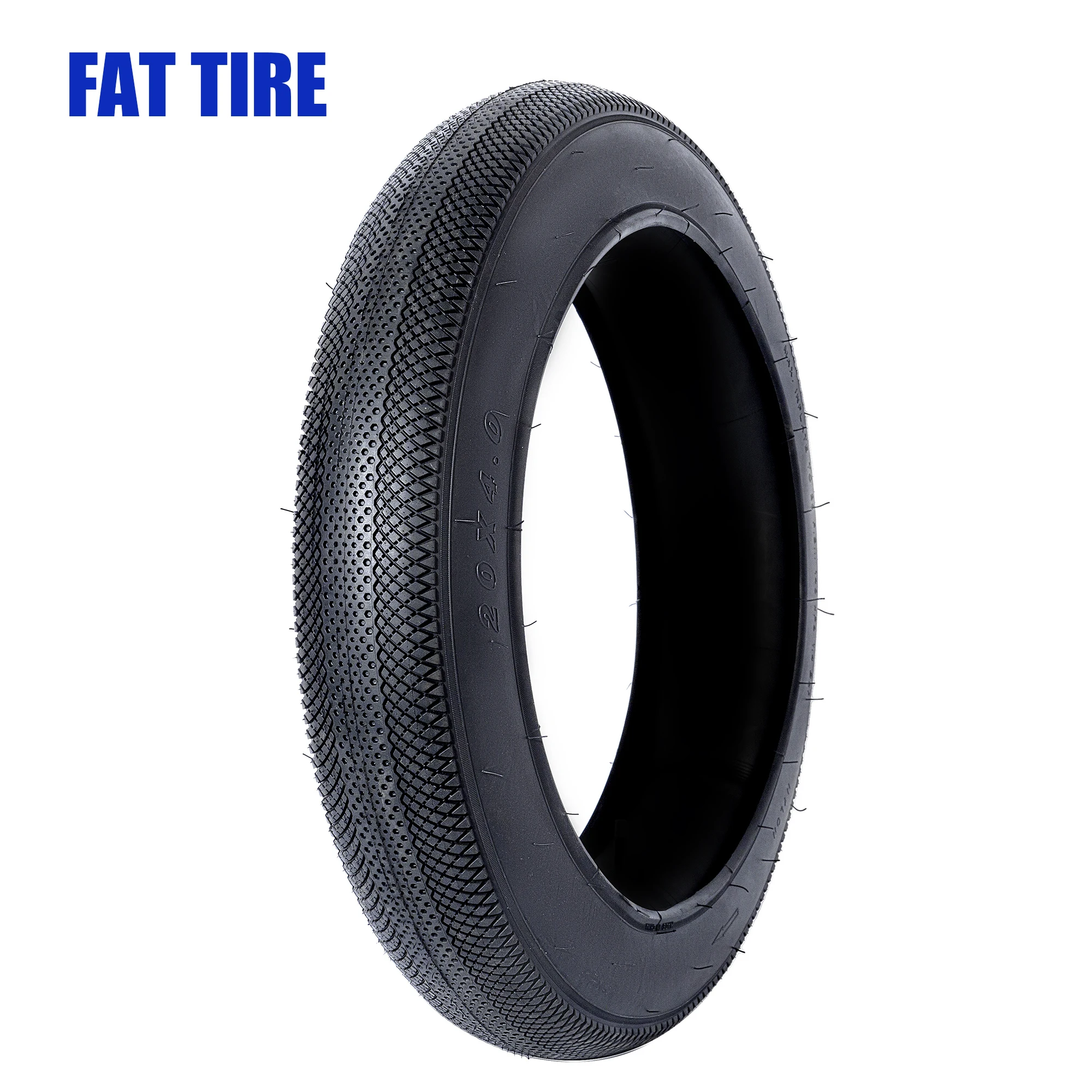 Electric Bike Fat Tire 20x4.0 24x4.0 Fat Bicycle Tire Black White Snow Mountain Bike Accessory Enhanced Version Bicycle Tyre