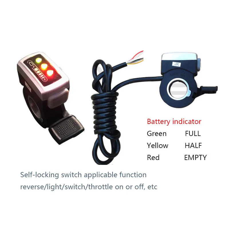Electric Wheelbarrow Kit 24V/36V/48V 250W/350W/400W/500W Brushless Controller Brake Thumb Throttle Reverse for Wheelbarrow