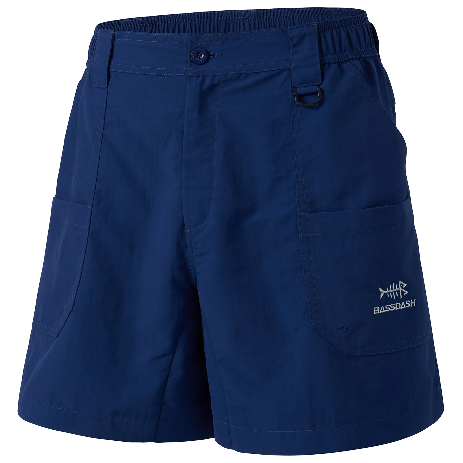 Bassdash Men's 6" Fishing Shorts UPF 50+ Water Resistant Quick Dry Hiking Cargo Shorts with Multi Pocket FS25M