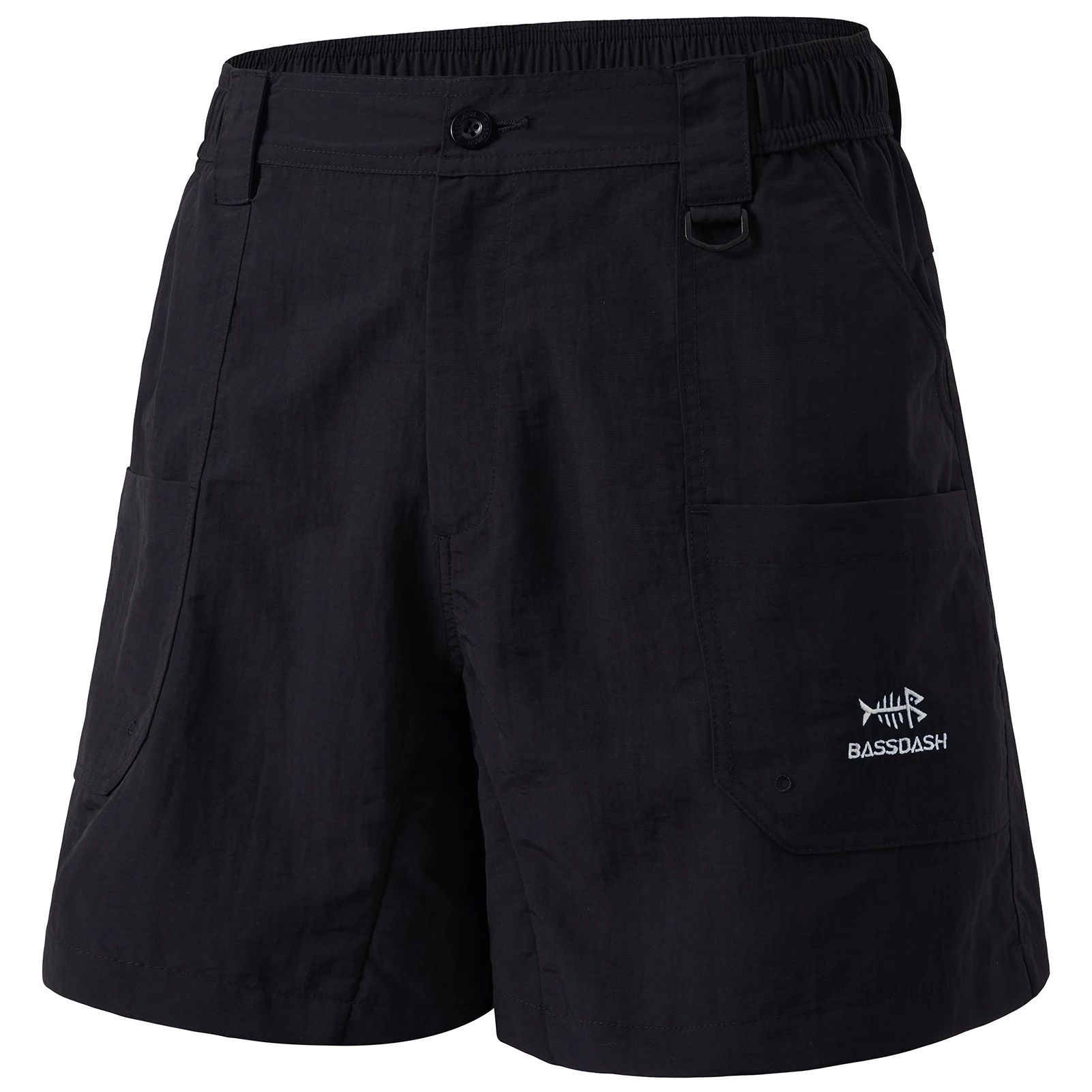 Bassdash Men's 6" Fishing Shorts UPF 50+ Water Resistant Quick Dry Hiking Cargo Shorts with Multi Pocket FS25M