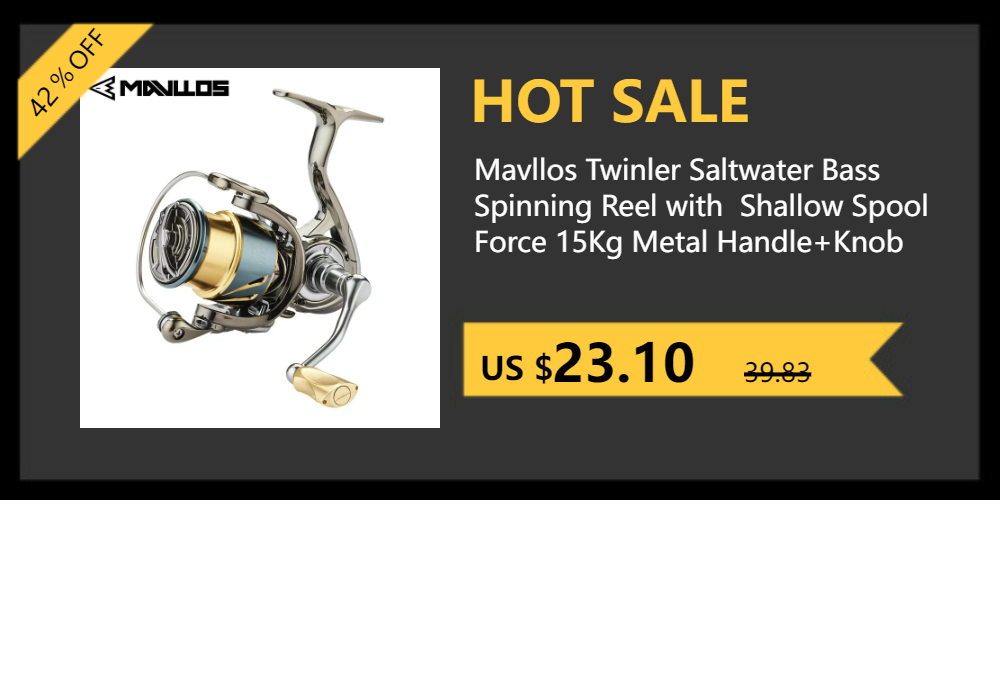 Mavllos LY Bass Spinning Fishing Reel 6.2:1 Ratio 11kg Max Drag 2000-5000 Size Lightweight Saltwater Trout Fishing Reel