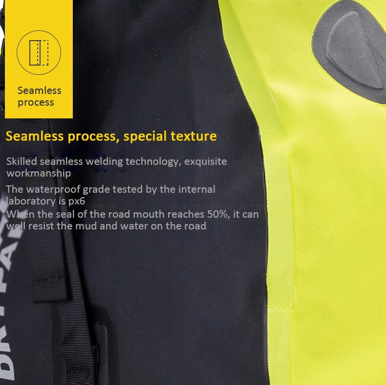 Waterproof Motorcycle Rear Tail Bag Travel Dry Bag OSAH DRYPAK Moto 40/60Liter Motorbike Luggage Backpack Motorcycle Seat Bag