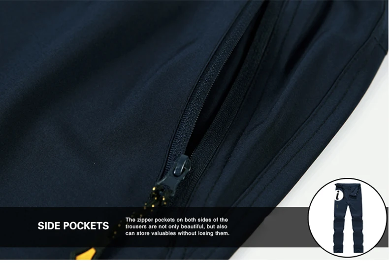 LNGXO Waterproof Hiking Pants Men Quick Dry Trekking Camping Climbing Running Outdoor Rain Pants Stretch Breathable Trousers Men