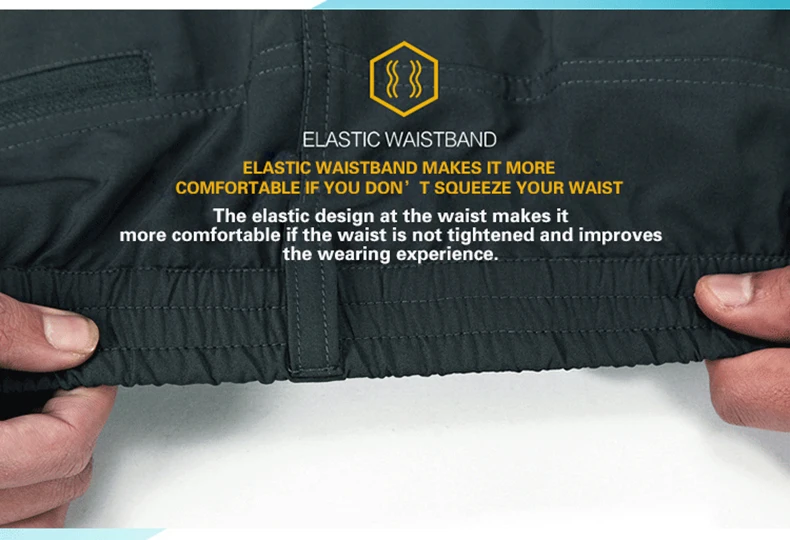LNGXO Waterproof Hiking Pants Men Quick Dry Trekking Camping Climbing Running Outdoor Rain Pants Stretch Breathable Trousers Men
