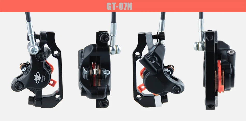 GT0307N MTB Electric Tricycle ATV Left Right Rotor Disc Power Off Hydraulic Double Brake Three Links One Through Two Custom Made