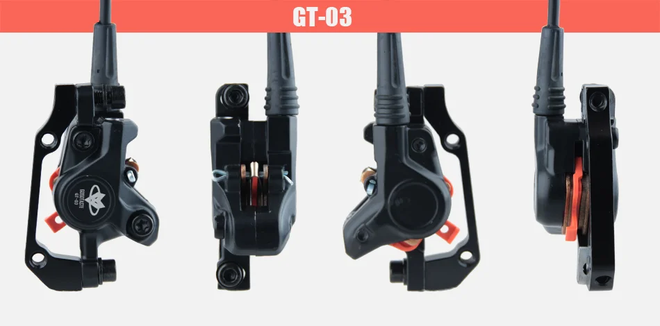 GT0307N MTB Electric Tricycle ATV Left Right Rotor Disc Power Off Hydraulic Double Brake Three Links One Through Two Custom Made