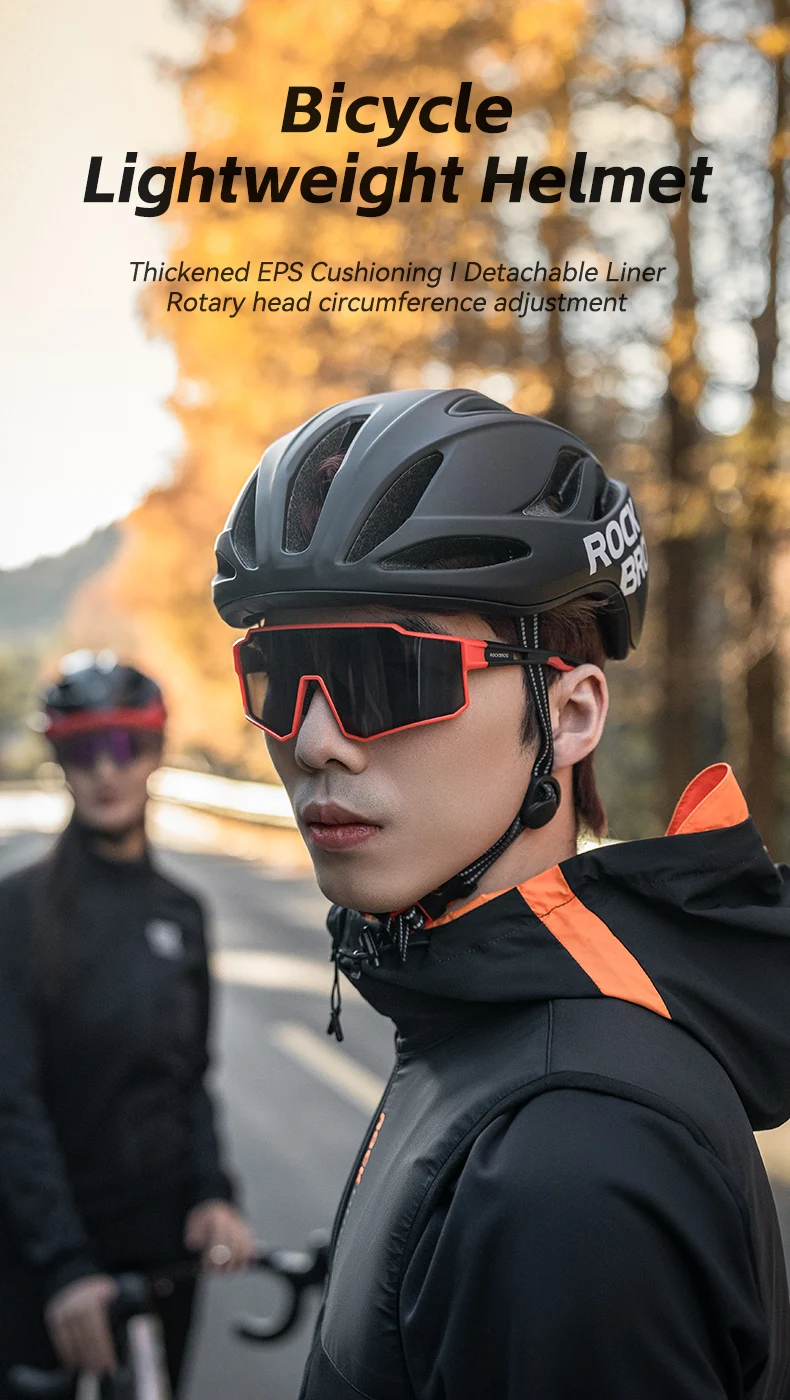 ROCKBROS Cycling Helmet Integrally-molded Helmet 58-62cm Ultralight Outdoor Sports Safe Ride Race Casco Ciclismo MTB Bike Helmet
