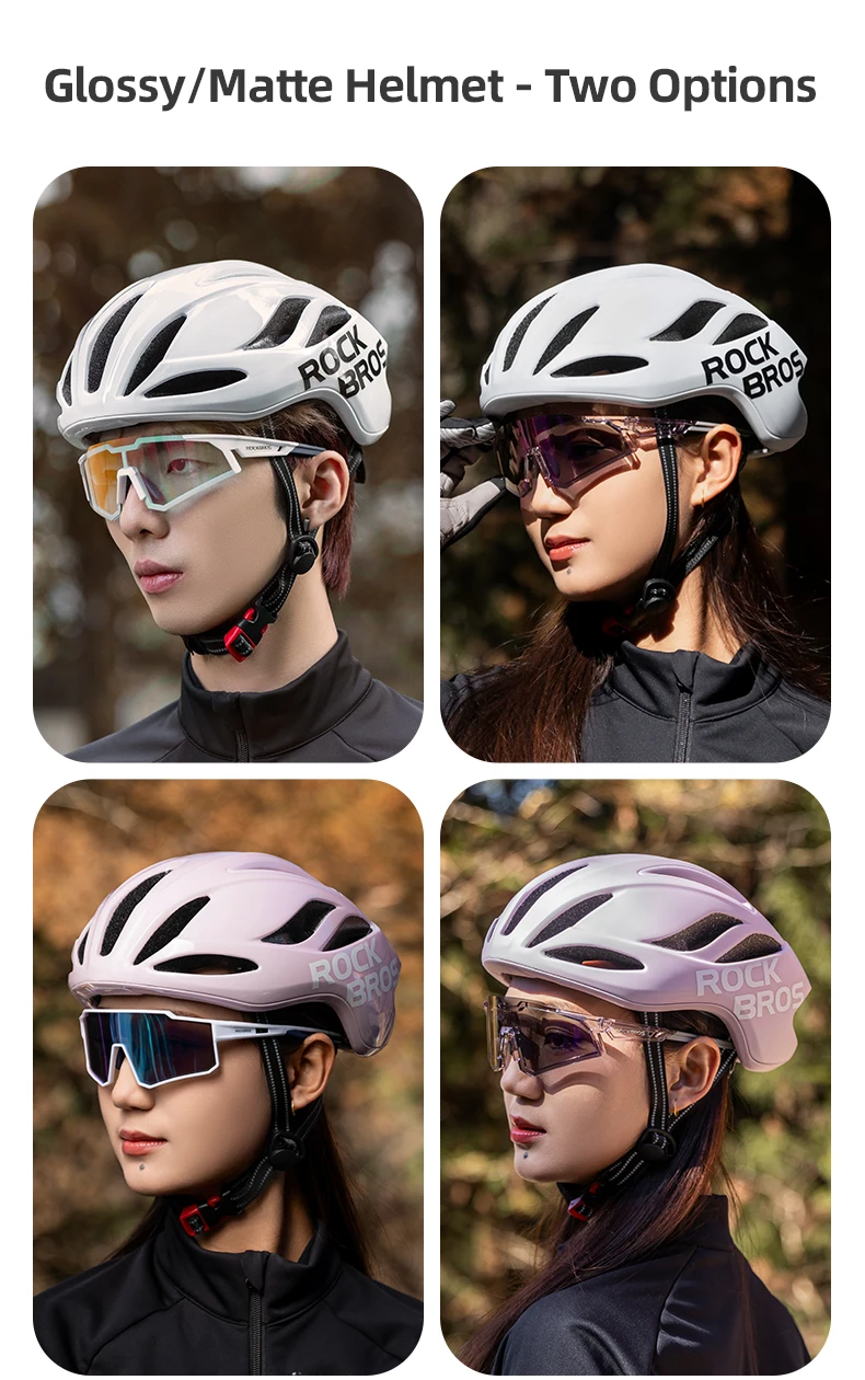 ROCKBROS Cycling Helmet Integrally-molded Helmet 58-62cm Ultralight Outdoor Sports Safe Ride Race Casco Ciclismo MTB Bike Helmet