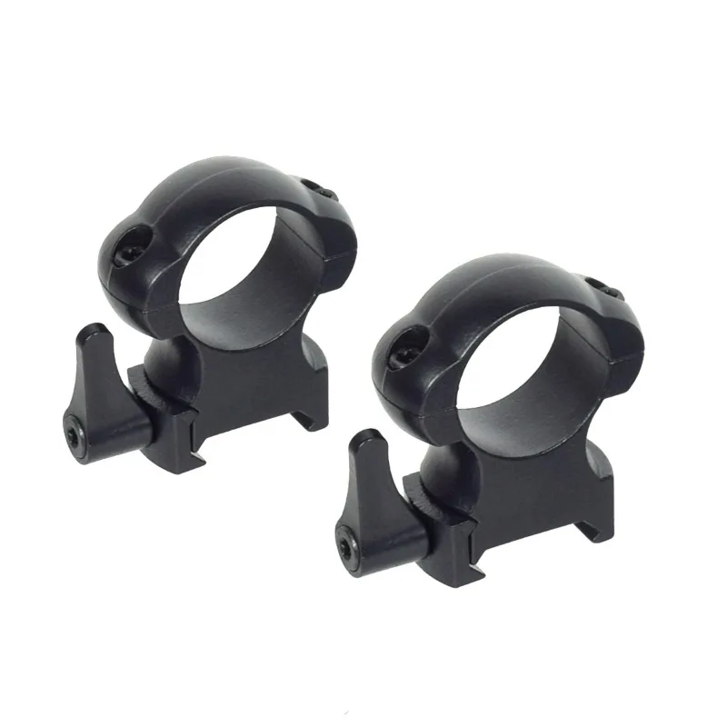 Quick Release 2Pcs 25.4mm 30mm Rings Diameter QD Hunting Scope Ring Level Durable And Firm Universal Picatinny Mount Accessories