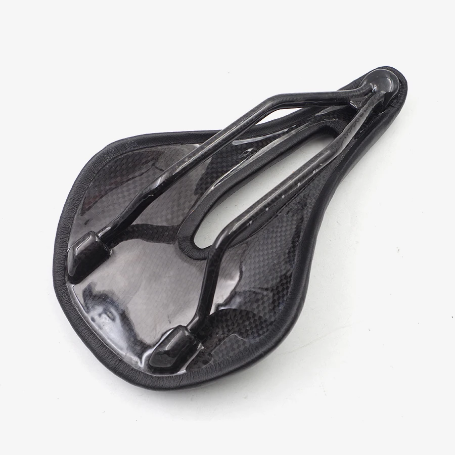 MTB/Road Carbon Bike Saddle 143mm 155mm Triathlon Power Bicycle Saddles for Men Women TT Race Carbon Bike Seat Black White Red