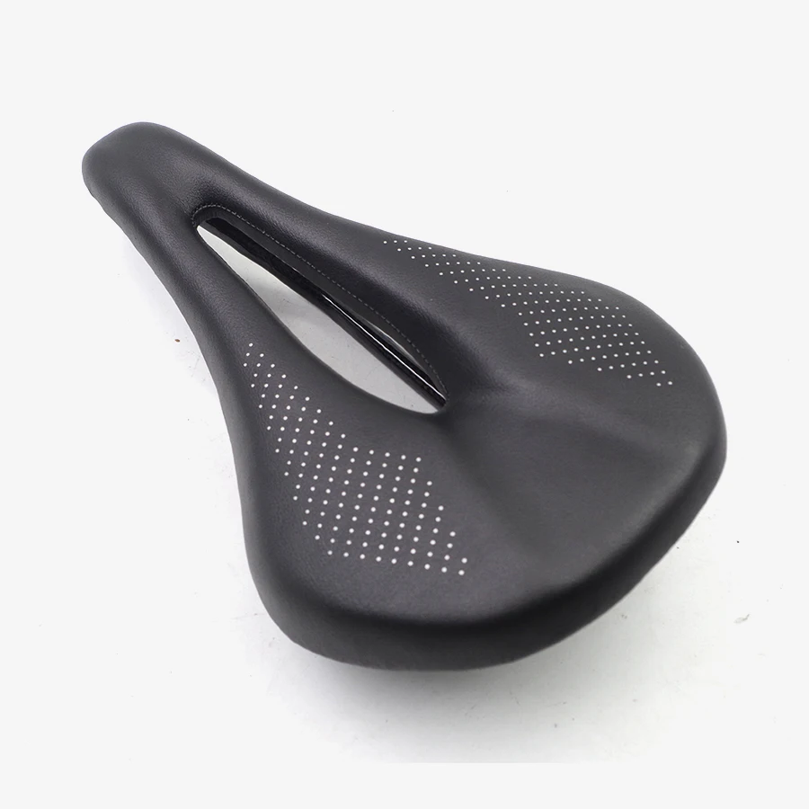 MTB/Road Carbon Bike Saddle 143mm 155mm Triathlon Power Bicycle Saddles for Men Women TT Race Carbon Bike Seat Black White Red