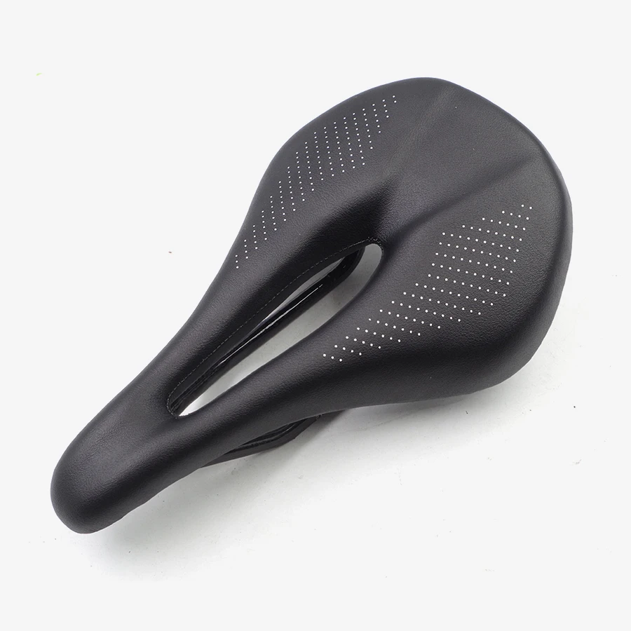 MTB/Road Carbon Bike Saddle 143mm 155mm Triathlon Power Bicycle Saddles for Men Women TT Race Carbon Bike Seat Black White Red