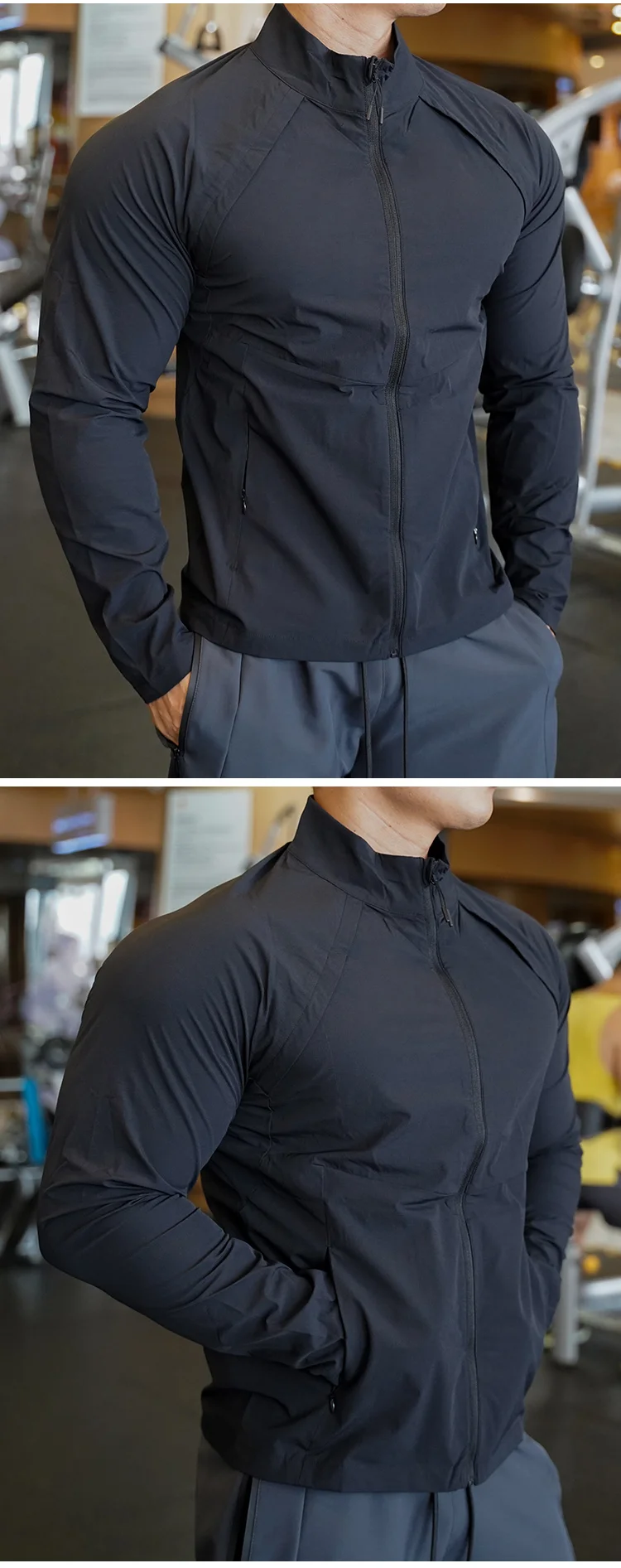 Autumn Winter Men women Quick dry Waterproof Running Jackets Fitness Gym climbing hiking outdoor Sports Windproof Clothing