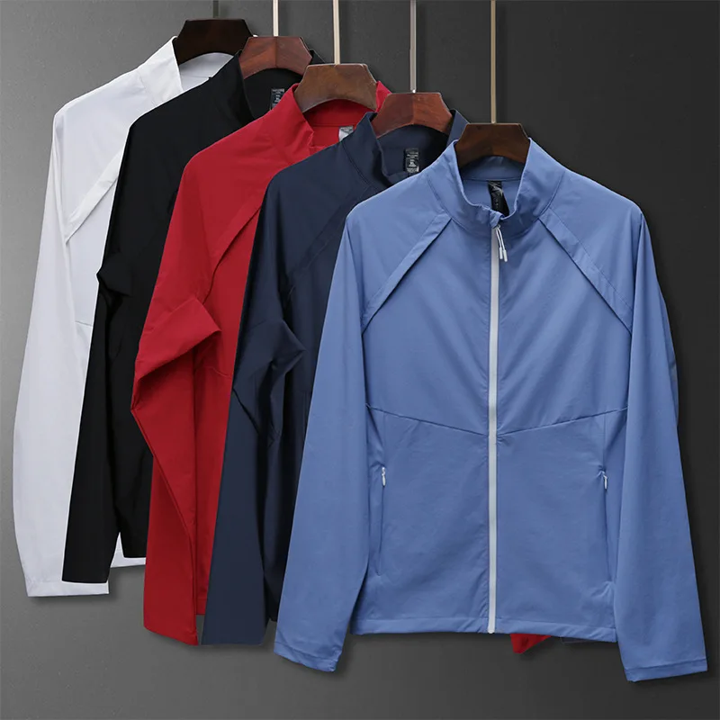 Autumn Winter Men women Quick dry Waterproof Running Jackets Fitness Gym climbing hiking outdoor Sports Windproof Clothing