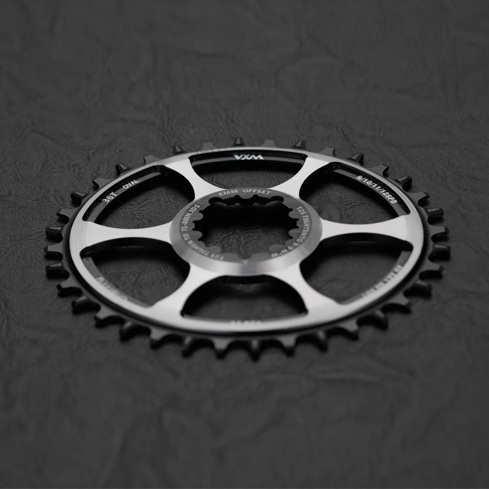 VXM Bicycle Chainring 1/3/6mm Offset MTB Bicycle Road Bike 30/32/34/36/38/40T Chainwheel ForGXP 9/10/11/12 Speed Crankset