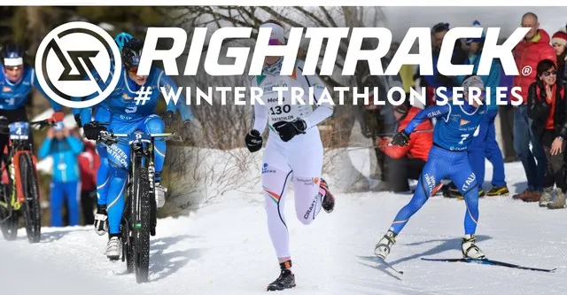 New RIGHTTRACK Winter Trisuit Thermal Fleece Long Sleeve Skinsuit Skiing Cycling Running Skating Triathlon Sports Apparel