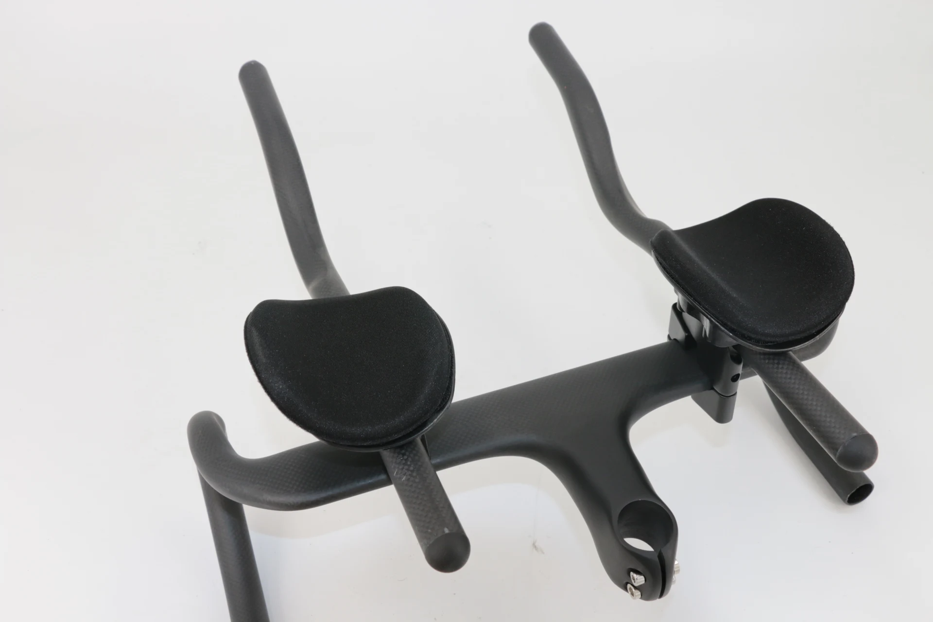 New Special-shaped Clamp Road Fixed Gear Bike Triathlon Time Trial 3K Full Carbon Bicycle Extended TT Rest Handlebar Carbon Bar