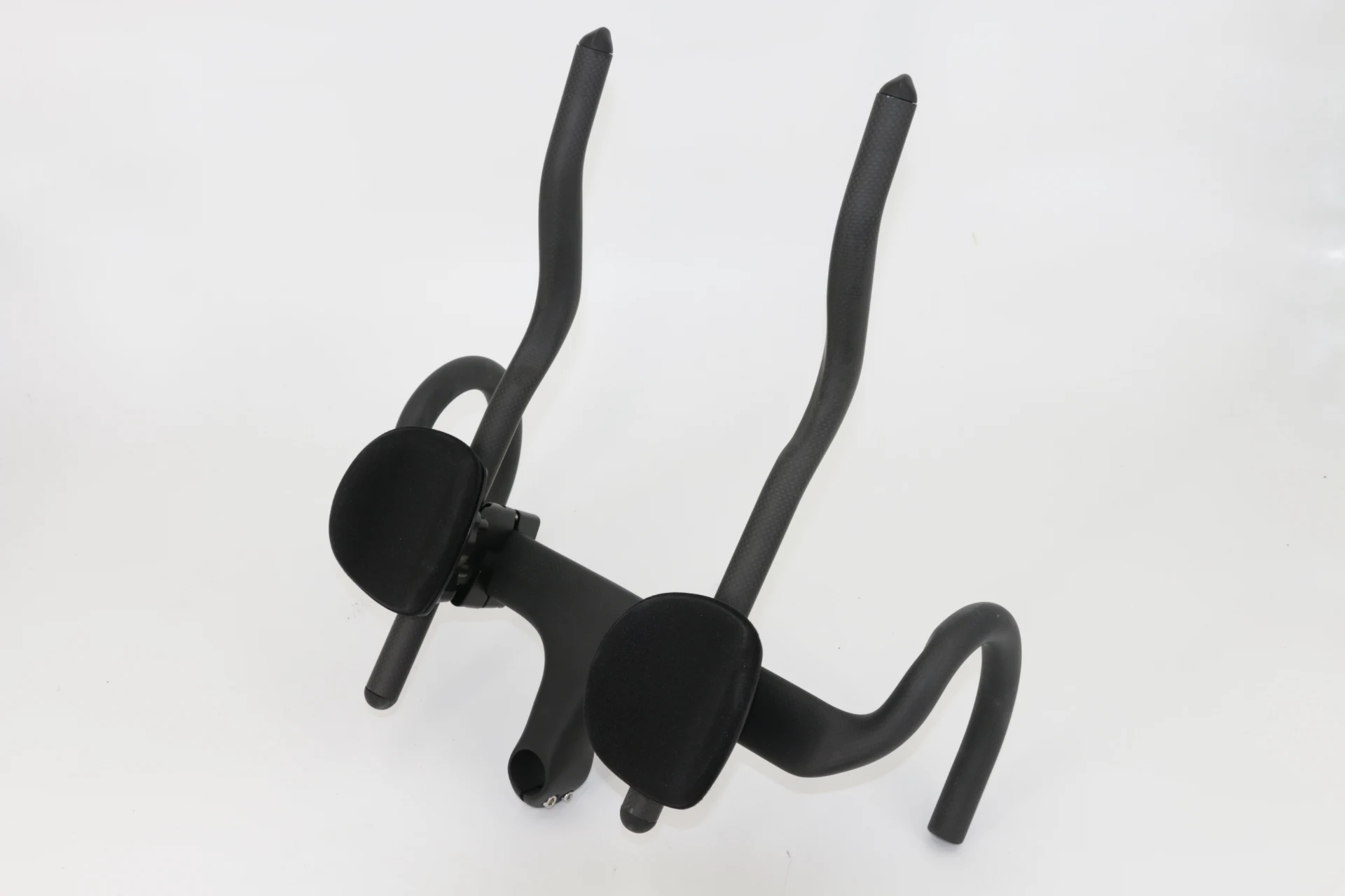 New Special-shaped Clamp Road Fixed Gear Bike Triathlon Time Trial 3K Full Carbon Bicycle Extended TT Rest Handlebar Carbon Bar