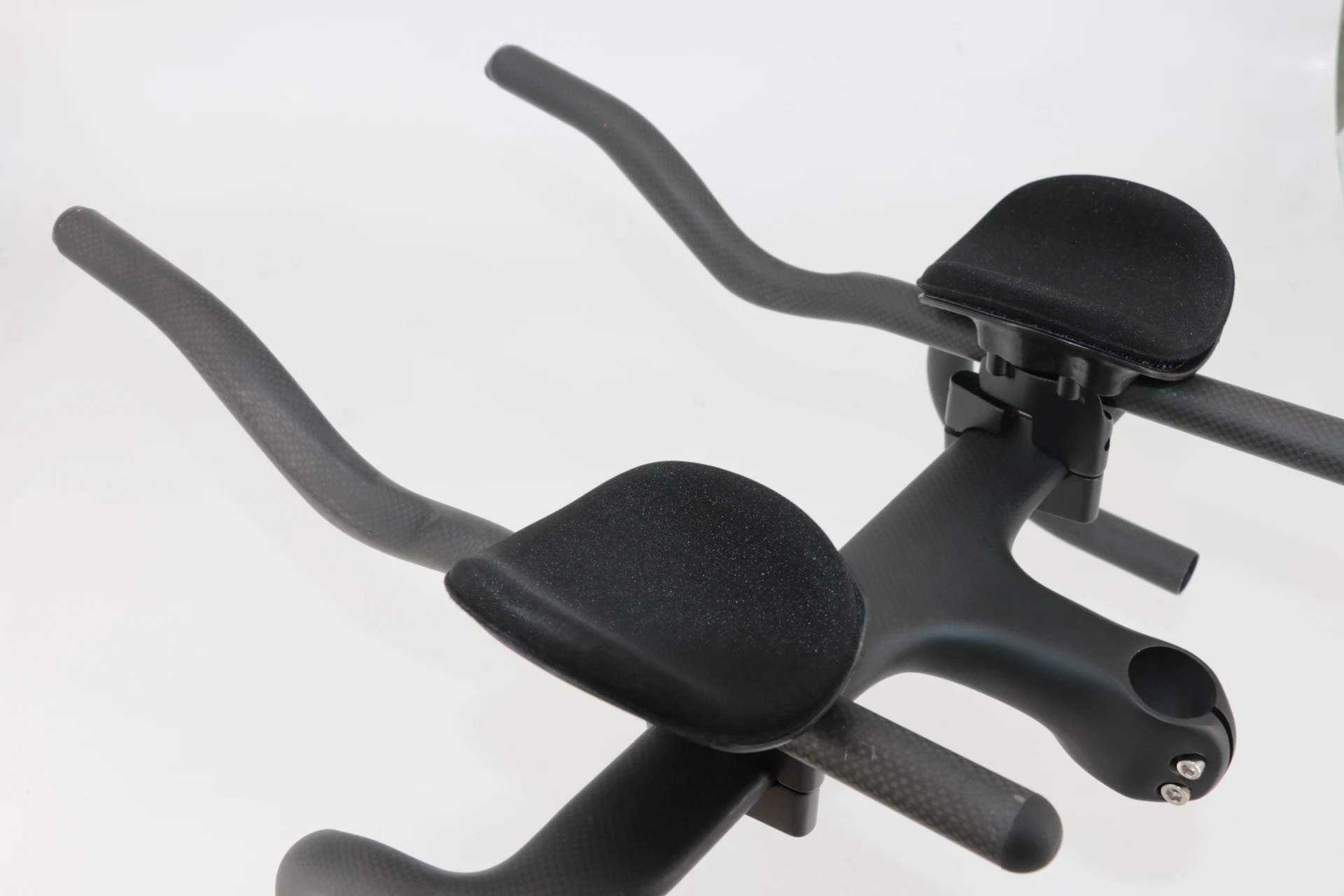 New Special-shaped Clamp Road Fixed Gear Bike Triathlon Time Trial 3K Full Carbon Bicycle Extended TT Rest Handlebar Carbon Bar