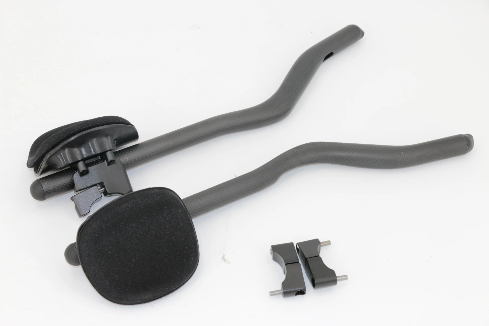 New Special-shaped Clamp Road Fixed Gear Bike Triathlon Time Trial 3K Full Carbon Bicycle Extended TT Rest Handlebar Carbon Bar