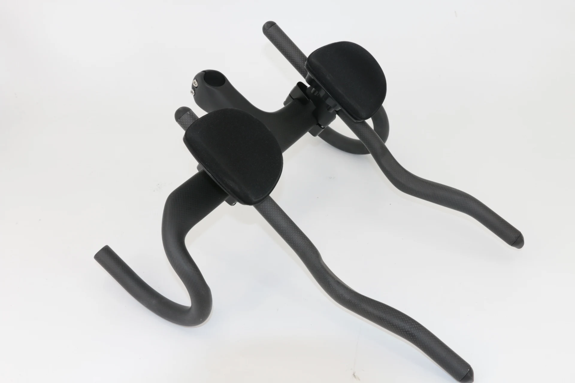 New Special-shaped Clamp Road Fixed Gear Bike Triathlon Time Trial 3K Full Carbon Bicycle Extended TT Rest Handlebar Carbon Bar