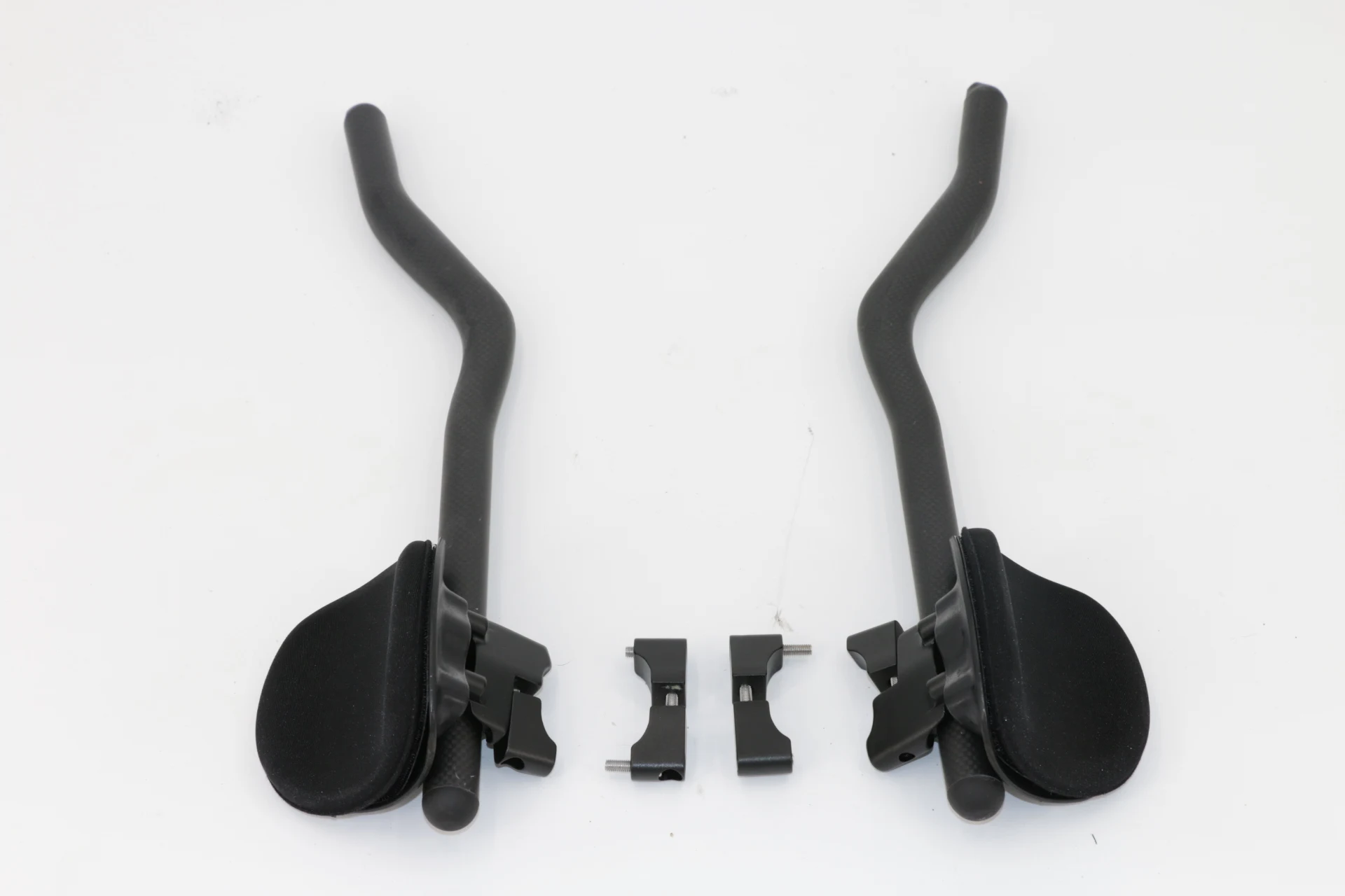New Special-shaped Clamp Road Fixed Gear Bike Triathlon Time Trial 3K Full Carbon Bicycle Extended TT Rest Handlebar Carbon Bar