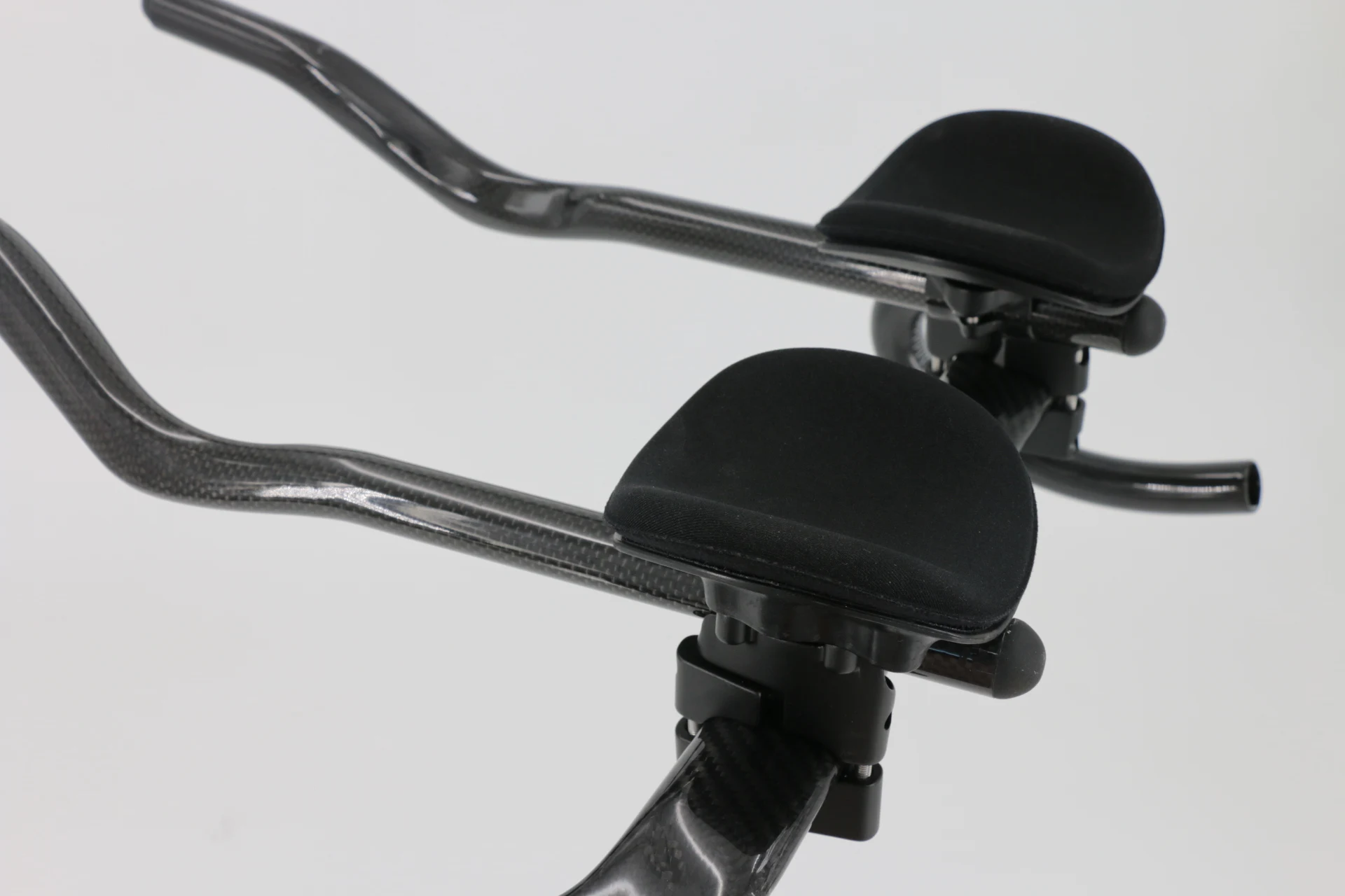 New Special-shaped Clamp Road Fixed Gear Bike Triathlon Time Trial 3K Full Carbon Bicycle Extended TT Rest Handlebar Carbon Bar