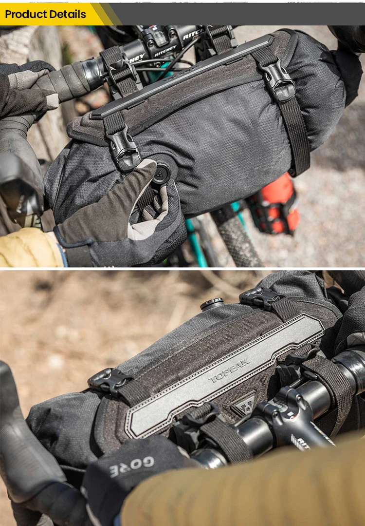 TOPEAK Bicycle Waterproof Bag MTB Bike Top Tube/Handlebar/Saddle Rear Bag Cycling Head /Top / Beam /Tail Pack Adventure Series