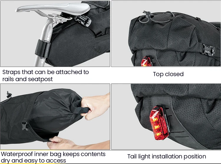 TOPEAK Bicycle Waterproof Bag MTB Bike Top Tube/Handlebar/Saddle Rear Bag Cycling Head /Top / Beam /Tail Pack Adventure Series