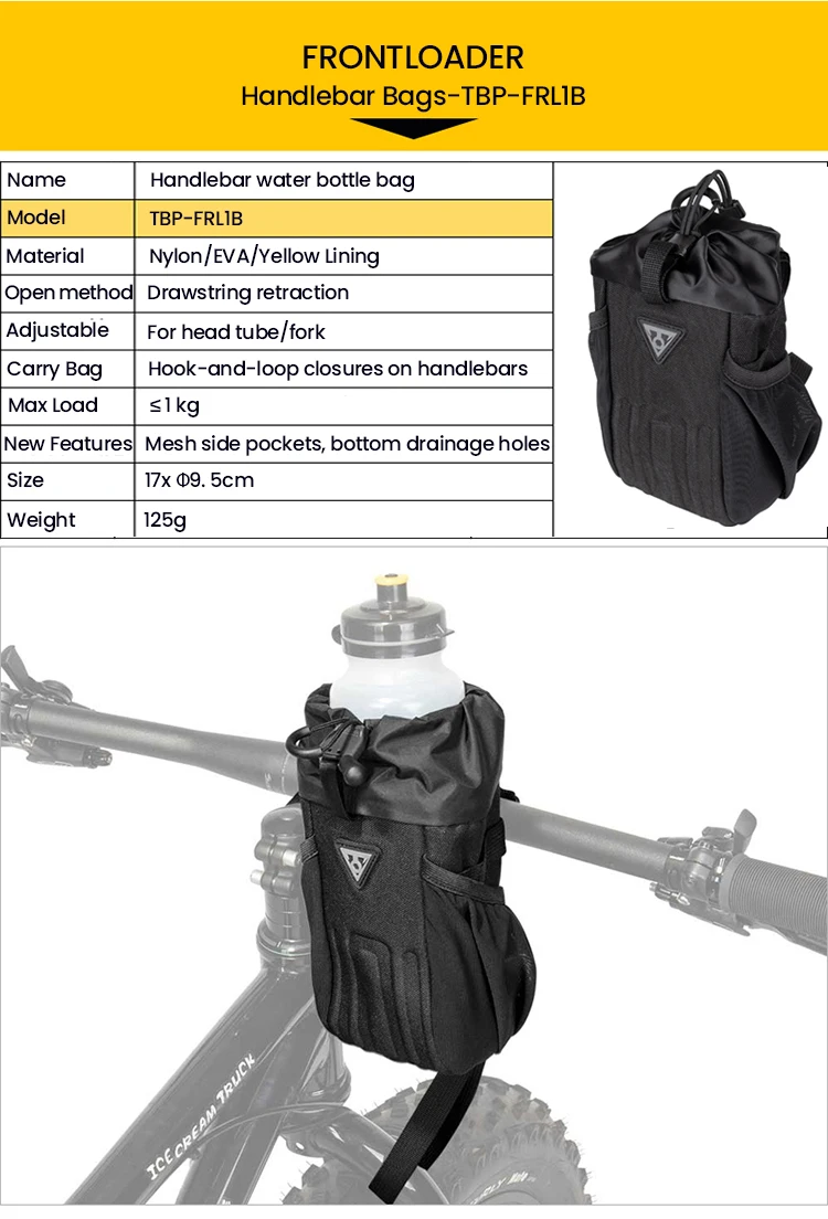 TOPEAK Bicycle Waterproof Bag MTB Bike Top Tube/Handlebar/Saddle Rear Bag Cycling Head /Top / Beam /Tail Pack Adventure Series