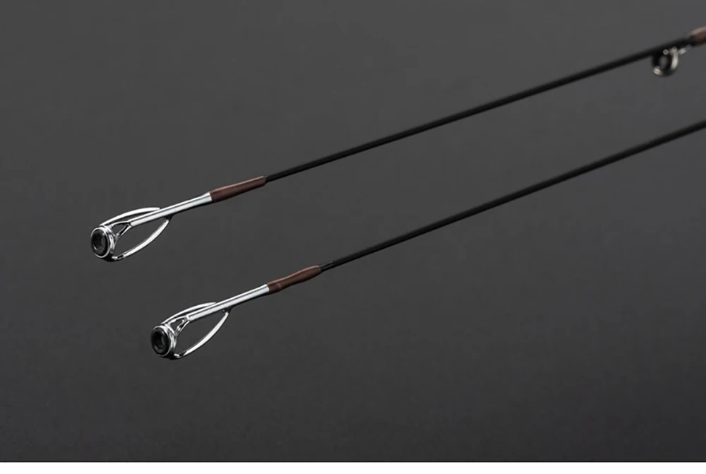 UL,Ultralight Carp Trout Bass Fishing Rod,Solid Carbon Fiber Rod Tips,Spinning,Casting,Stream Lake Lure Fishing Rods,2 Sections
