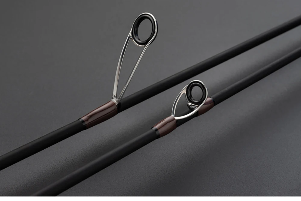 UL,Ultralight Carp Trout Bass Fishing Rod,Solid Carbon Fiber Rod Tips,Spinning,Casting,Stream Lake Lure Fishing Rods,2 Sections