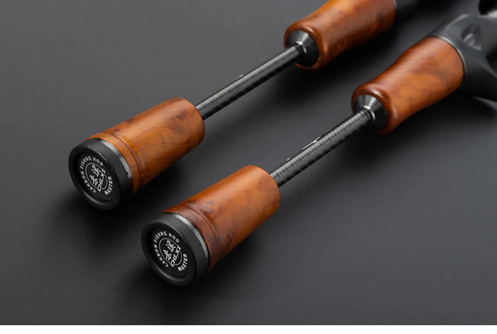 UL,Ultralight Carp Trout Bass Fishing Rod,Solid Carbon Fiber Rod Tips,Spinning,Casting,Stream Lake Lure Fishing Rods,2 Sections