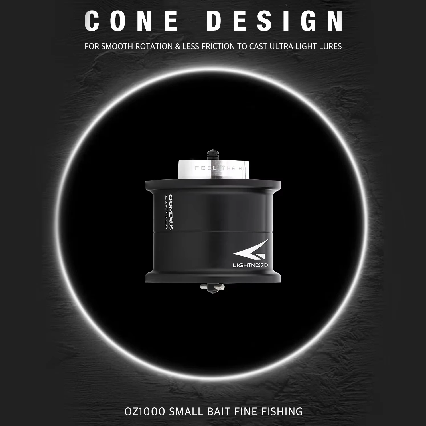 Gomexus-Shallow Spool for Daiwa Steez CT SV Baitcasting Fishing Reel Spool Line Aluminum Alloy Rolling Cup Spare Tackle