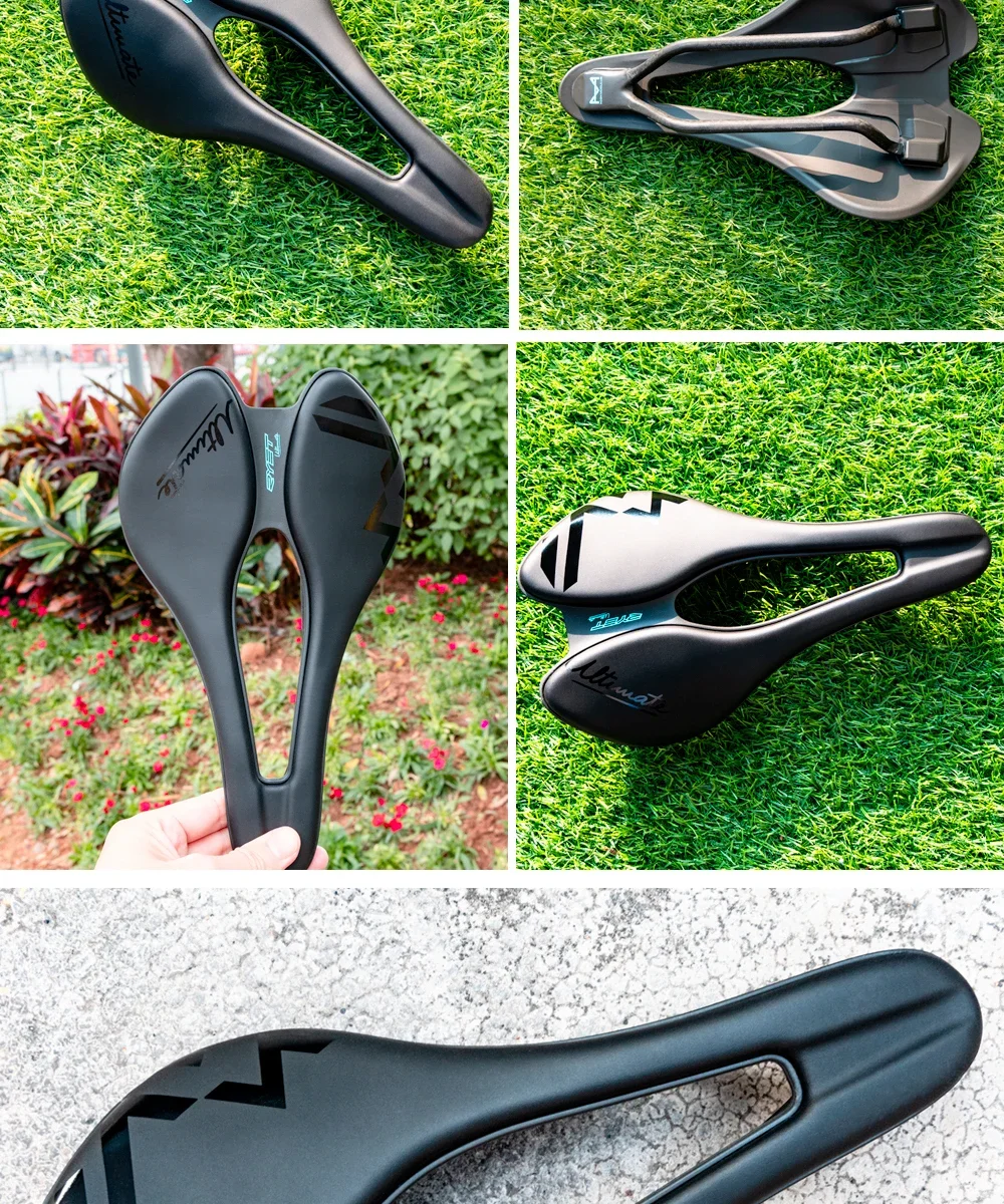 RYET Carbon 3D Printed Bicycle Saddle EVA saddle Super Light Bike Seating Cushion for MTB Gravel Road Bike Seat Cycling parts