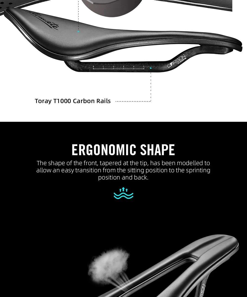 RYET Carbon 3D Printed Bicycle Saddle EVA saddle Super Light Bike Seating Cushion for MTB Gravel Road Bike Seat Cycling parts