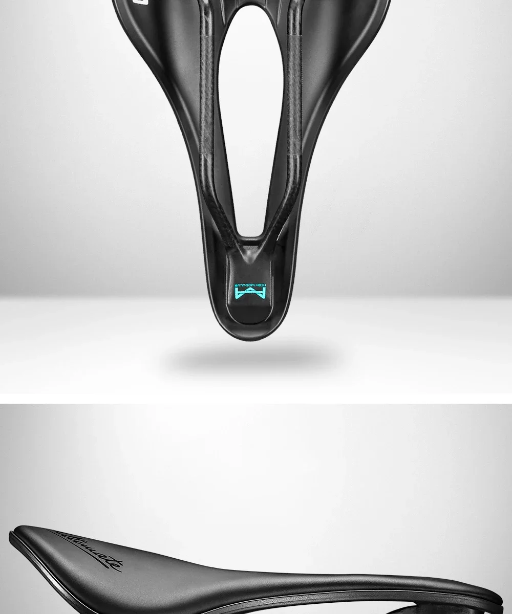 RYET Carbon 3D Printed Bicycle Saddle EVA saddle Super Light Bike Seating Cushion for MTB Gravel Road Bike Seat Cycling parts