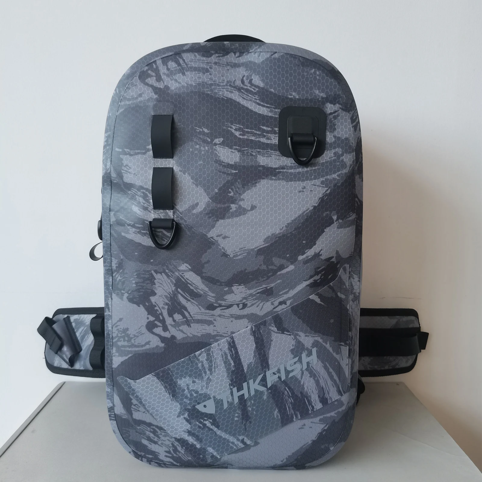 THKFISH Fishing Backpack IPX8 Waterproof Fly Fishing Backpacks Big Capacity Fishing Tackle Storage Packs Outdoor Sport Backpack