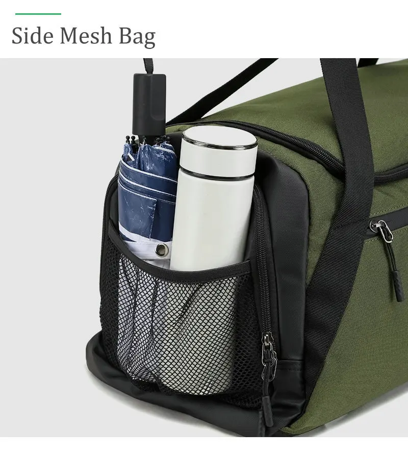 40L Sport Fitness Bag Dry Wet Separation Gym Bags for Men Women Outdoor Hiking Camping Travelling Yoga Fitness Bags