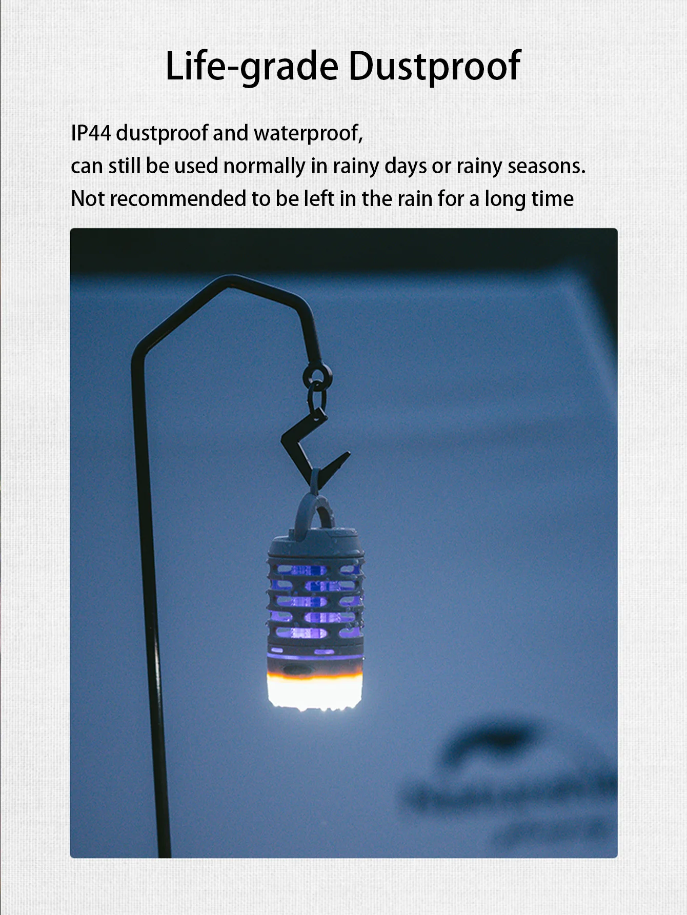 Naturehike Camping Electric Mosquito Killer Light Outdoor Hiking Mosquito Zapper Night Fishing Floodlight Portable Mosquito Lamp